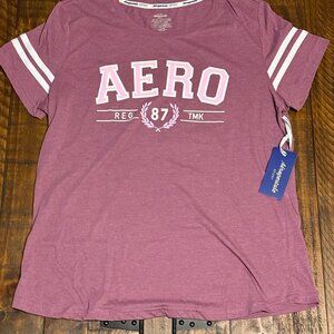 AEROPOSTLE SPORT WOMEN'S FITTED TSHIRT \ NWT \ XL